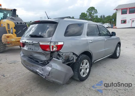 2013 Dodge Durango Crew from USA, damaged, VIN 1C4RDJDGXDC696119